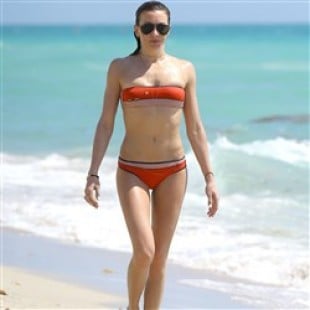 Katie Cassidy In A Bikini On Miami Beach