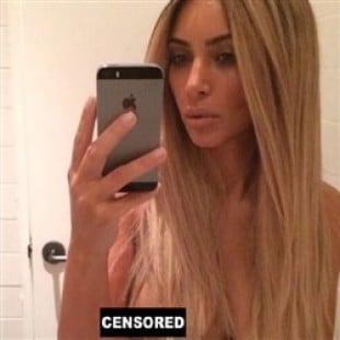 Kim Kardashian Posts A Pic Of Her Nipple To Her Facebook