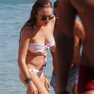 More Lindsay Lohan Bikini Pics From Greece