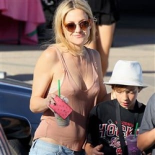 Kate Hudson Tries To Breastfeed Her 12-Year-Old Son In Public