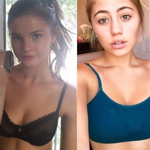 Stefanie Scott & Lia Marie Johnson’s Depraved Bra Battle On Instagram