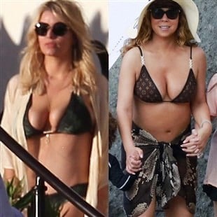 Carey tits nude mariah Mariah Carey