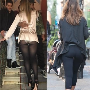 Mariah Carey And Jessica Alba MILF Ass Display