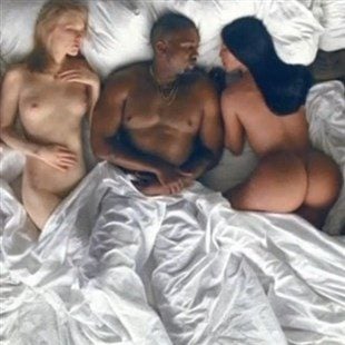 Kanye West “Famous” Nude Celebrities Music Video