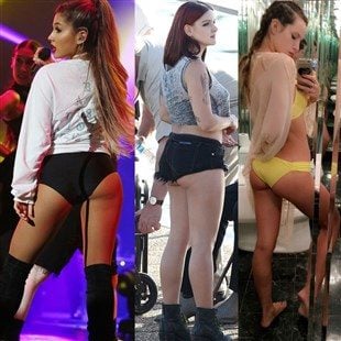 Ariana Grande, Ariel Winter, Bella Thorne: Butt Cheek Battle