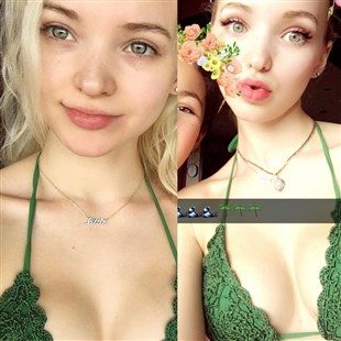 Dove Cameron Bikini Top Selfies And Oral Fixation