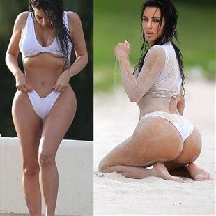 Kim Kardashian Ass, Tits, And Twerking Video