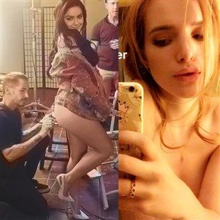Ariel Winter’s Anal Bleaching And Bella Thorne’s Shower Selfie On Snapchat