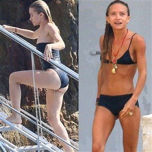 Mary-Kate And Ashley Olsen Swimsuit Battle