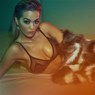 Rita Ora Seductive Lingerie Photo Shoot