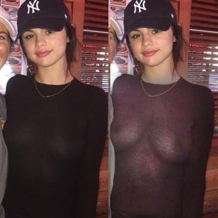 Selena Gomez Showing Her Tits 91