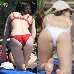 Dakota Johnson Flaunts Her Ass In Private Beach Bikini Pics