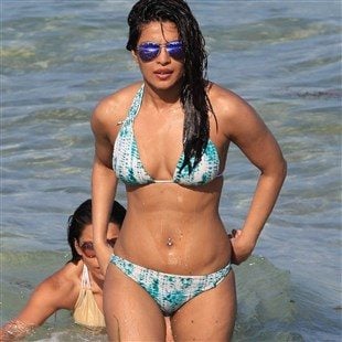 Priyanka Chopra Bikini Beach Candids