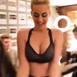 Katy Perry Clapping Her Boobs Together
