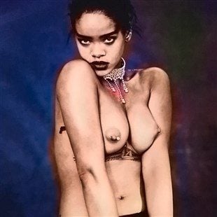 Rihanna Topless Nude Photos And Deleted Music Video Scene Leaked