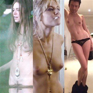 Next up we have Sienna Miller’s leaked nude photos in which she s...