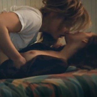 Chloe Grace Moretz Licking Tits In A Nude Lesbian Sex Scene