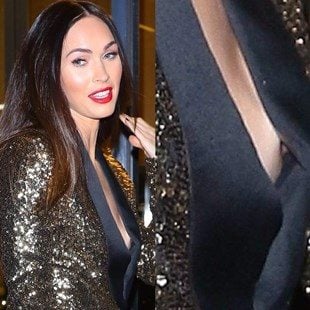 Megan Fox Slips Out Her Nipple In Public