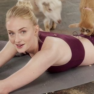 Sophie Turner Films A Goat Porn