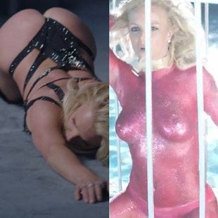 Nackt britney muschi spears Britney Spears