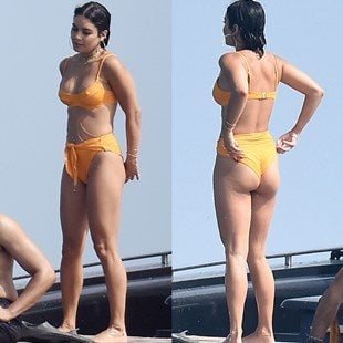 Vanessa Hudgens Bikini Boat Booty Show