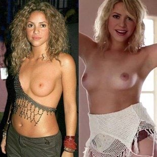 Pic shakira topless Shakira poses
