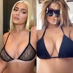 Kylie Jenner Flaunts Her Fake Billionaire Boobs