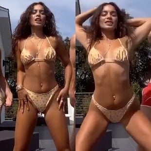 Vanessa Hudgens Breaks The Law And Dances In A Bikini