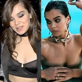 Hailee Steinfeld Nipple Slip Outtakes