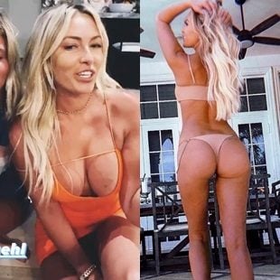 Paulina Gretzky Nude Tit And Ass Cheeks On TikTok