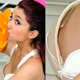 Ariana Grande Nude Nipple Pasties Selfies Released