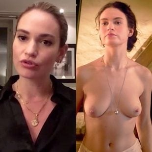 Lily James Nude Scene Dirty Commentary