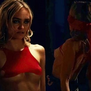 Lily-Rose Depp Nude Scenes From “The Idol” S01E02 In 4K