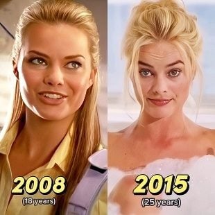 Margot Robbie Through The Years And Morbidly Obese Bikini Pics