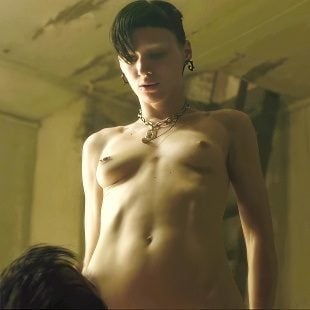 Rooney Mara Nude Scenes From “The Girl with the Dragon Tattoo” In 4K