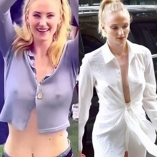 Sophie Turner’s Erect Nipples Are Single And Ready To Mingle