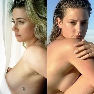 Lili Reinhart Topless Behind-The-Scenes Of Nude Photo Shoots