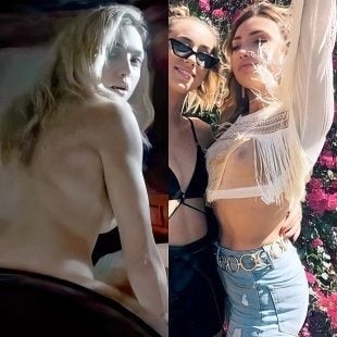 Peyton List Nude Tit And Nip Teasing Compilation