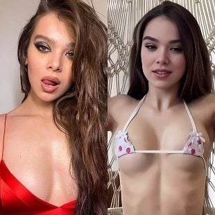 Hailee Steinfeld Boob Bouncing Compilation