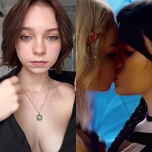 Emma Myers Is A Lesbo Tit Teaser