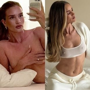 Rosie Huntington-Whiteley Makes Her Nude Comeback