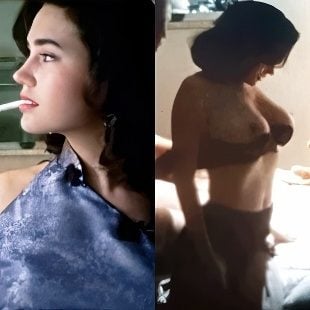 Jennifer Connelly Nude Scenes From “Mulholland Falls” Colorized