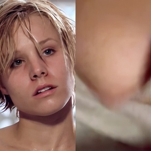 Kristen Bell Nude Tit Slip From "Spartan"