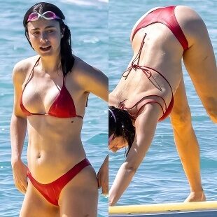 Margaret Qualley Shows Her New Tits While Preparing For Sharia Law In NYC