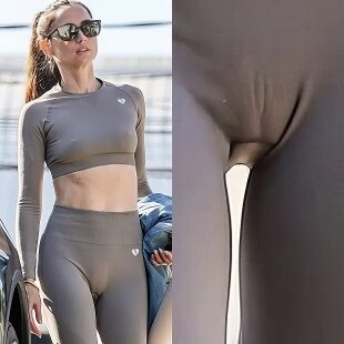 Ana de Armas Flaunts Her Beefy Camel Toe And Nip Pokies