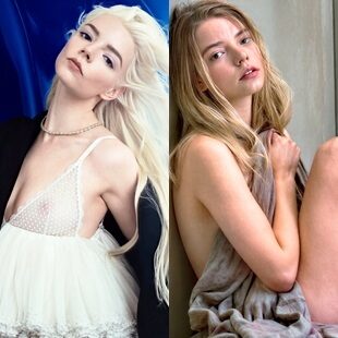 Anya Taylor-Joy Nearly Nude Teasing Tempts Fate