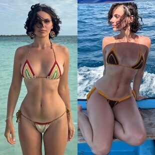 Dafne Keen Defiles The Ocean With Her Bikini Body