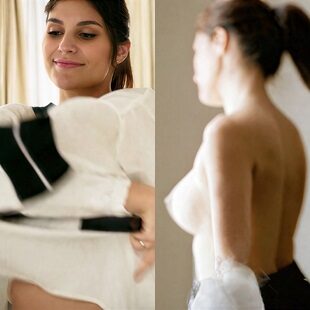 Elnaaz Norouzi Nude Debut In “The Fix”